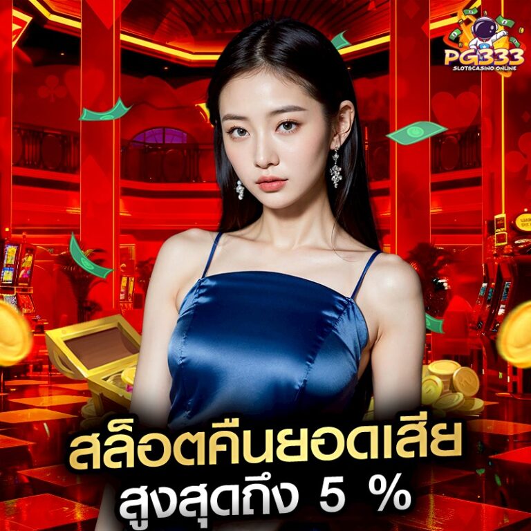 สล็อตคืนยอดเสีย สูงสุดถึง 5 %